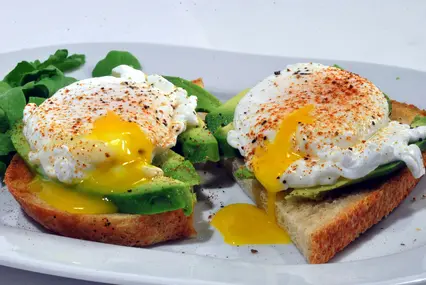 Avocado Toast on the Breakfast Menu at Cafe Moorabbin VIC